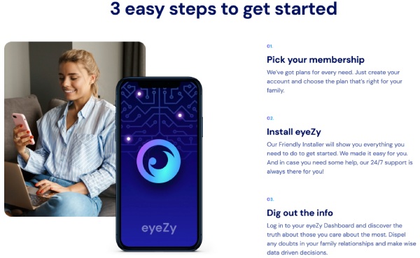 eyeZy Steps
